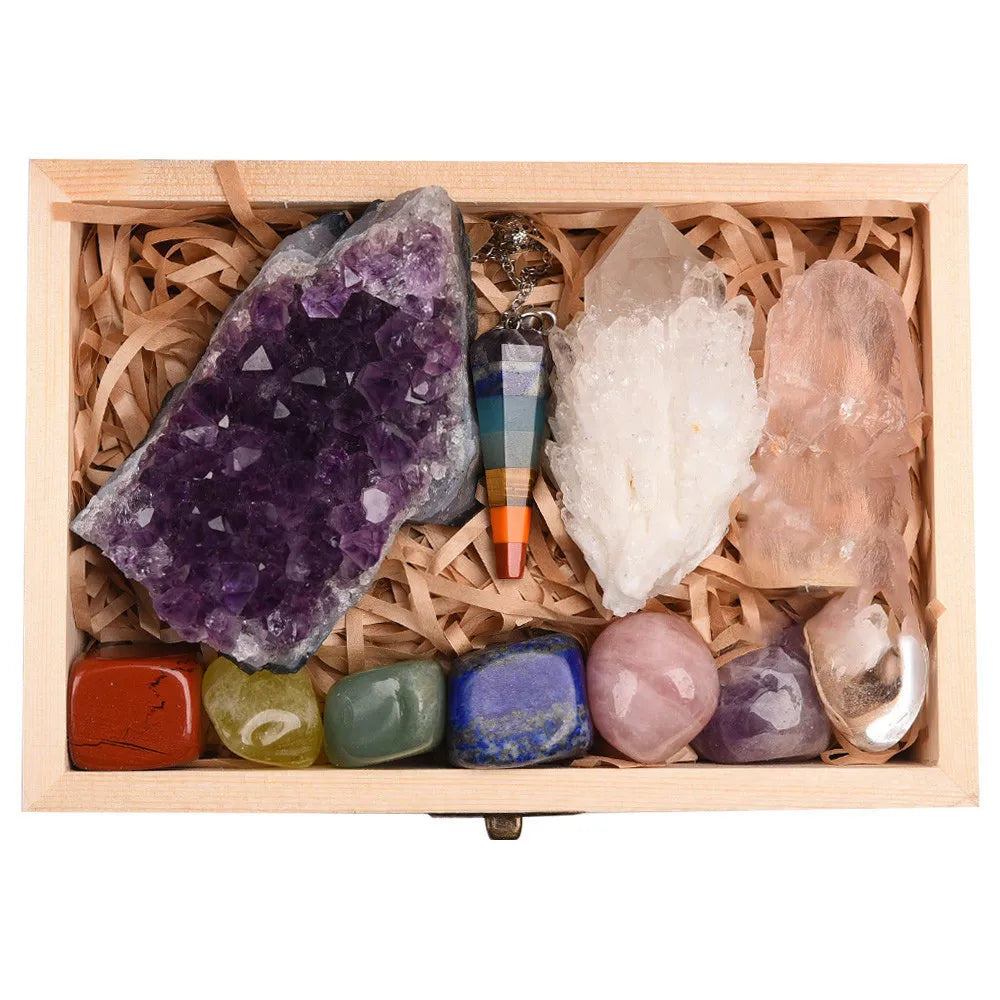 Amethyst Crystal Healing Gift Box £35.50