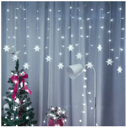 Snowflake Fairy Curtain Lights £19.50