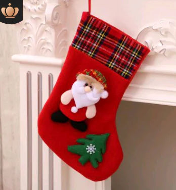 Christmas Decorations: Santa Stockings & Tree Ornaments £5