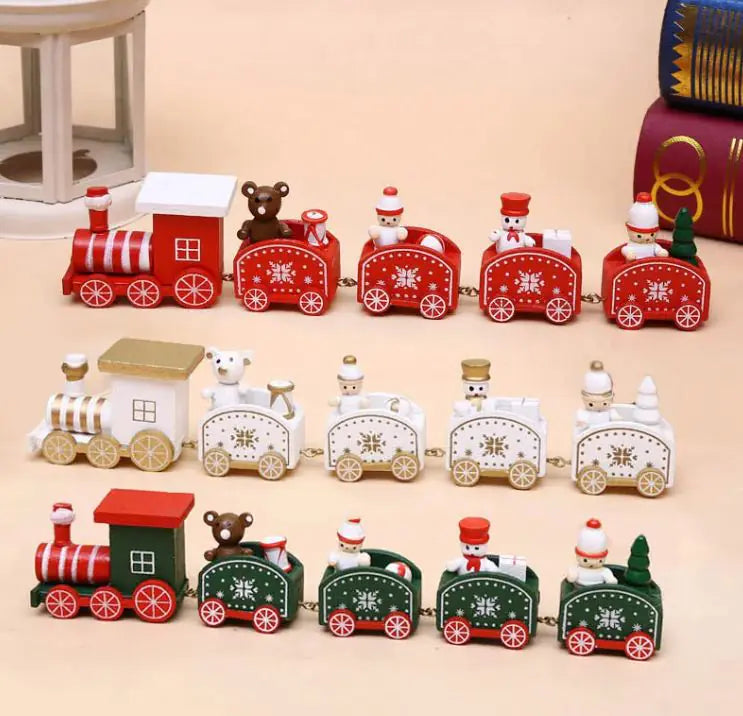 Christmas Ornament Christmas Wooden Train £6.50
