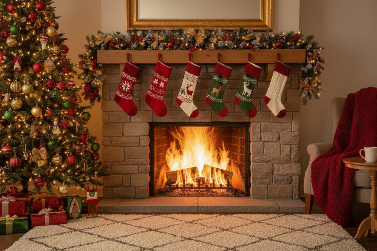 zoom in slightly remove the dog and change the fire's appearance 